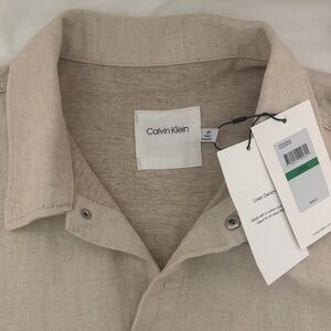 Calvin Klein linen denim jacket